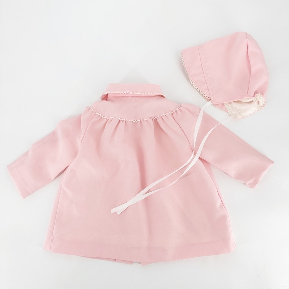 Vintage 70s/80s Toddler Girl Pink Spring Jacket by Outerworks Size 18 Months - Picture 2 of 7